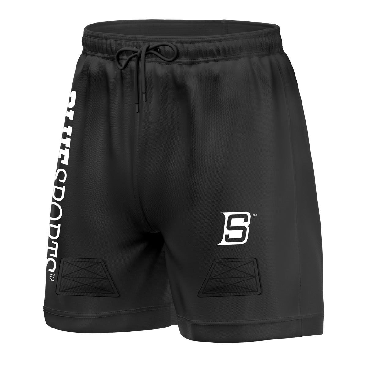 Blue Sports Mesh Short w/cup
